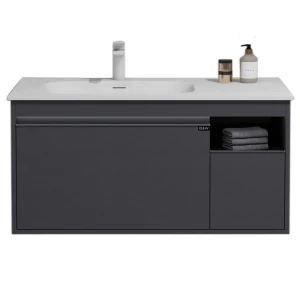 Тумба с раковиной Black & White U910.1000 100 подвесная