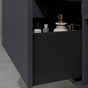 Тумба с раковиной Black & White U910.1000 100 подвесная