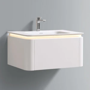 Тумба с раковиной Black & White U925.0900 90 подвесная