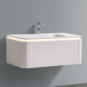 Тумба с раковиной Black & White U925.1000 100 подвесная