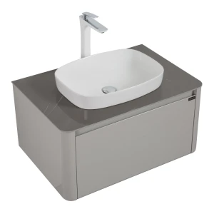 Тумба с раковиной Black & White U915.800 80 подвесная