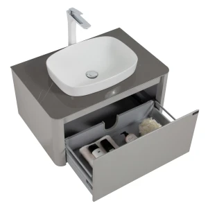 Тумба с раковиной Black & White U915.800 80 подвесная
