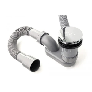 Слив-перелив автомат Delice Click Clack DLR000014 Хром