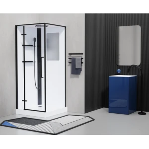 Душевая кабина Esbano ESM-QUADRO-90 90х90 Left