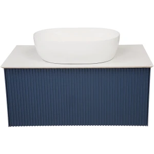 Тумба под раковину La Fenice TERRA Blu Grigio 80 синяя