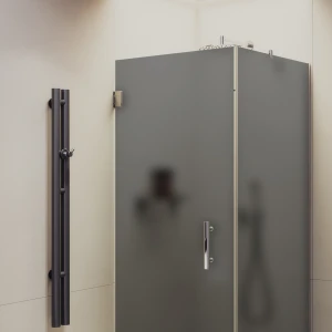 Душевой уголок Maybah Glass на петлях 100х100 MGY-1310-4 Графит матовый