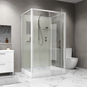 Душевая кабина Niagara Standart ST100/80/15Q/BK 100x80 без крыши