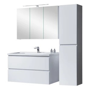 Зеркальный шкаф Orans 100 BC-4023-1000 WHITE
