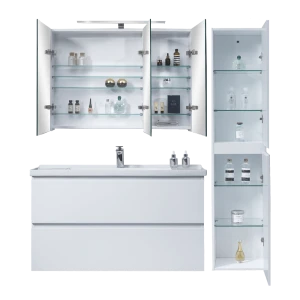 Тумба с раковиной Orans BC-4023-1000 WHITE 100 подвесная