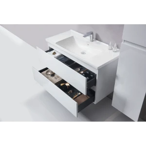 Тумба с раковиной Orans BC-4023-1000 WHITE 100 подвесная