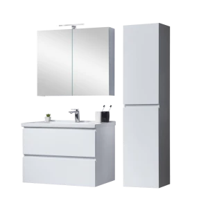 Тумба с раковиной Orans BC-4023-800 White 80 подвесная