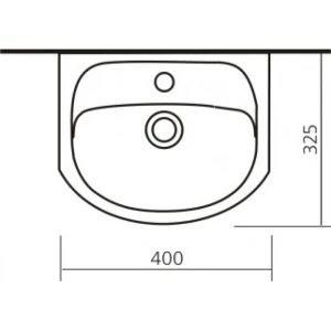 Раковина Санта Манго 40