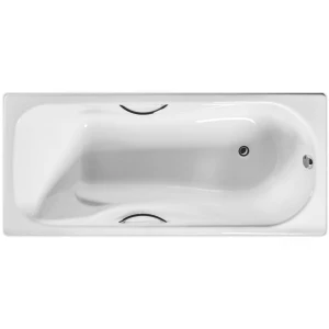 Чугунная ванна Wotte Comfort 170х75 с отверстиями для ручек