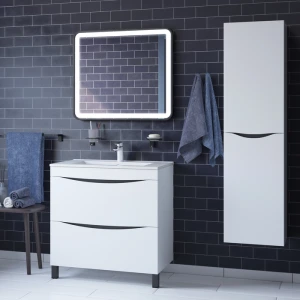 Тумба с раковиной Iddis Cloud 80 белая CLO80WFi95K