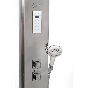 Душевая кабина AvaCan Z111MT 100х100 матовая, с паром