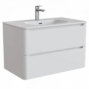 Тумба с раковиной IDDIS Edifice 80 подвесная, белая EDI80W0i95K