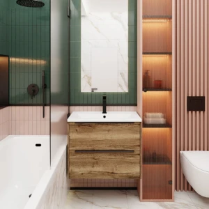 Тумба под раковину La Fenice Tesoro Galifaks 80 табак