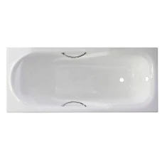 Чугунная ванна Castalia Carina 170x75 с ручками