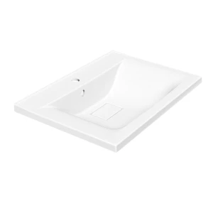 Раковина VсB-3M600W из искусственного камня, цвет белый