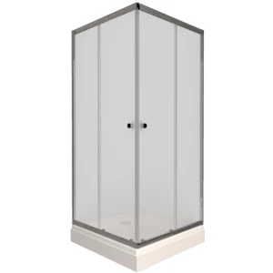 Душевой уголок Triton Вента-Хром-Вельвет 80х80