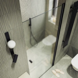 Душевая дверь в нишу Maybah Glass на монопетле 80х198 MGD-808-6 Сатин