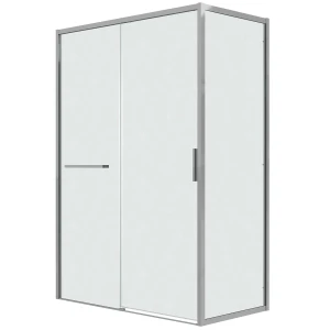 Душевой уголок Grossman Style 120.K33.05.1090.10.02 100х90 хром, шиншилла