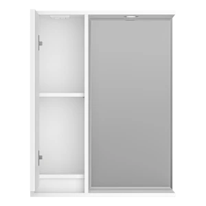 Зеркальный шкаф Brevita Balaton 65 левый (белый)