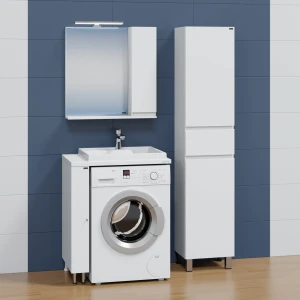 Тумба под раковину СанТа Луна 13 под стиральную машину, 1 дверь