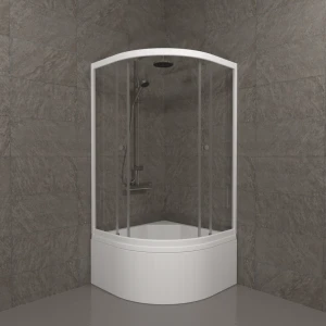 Душевой уголок Triton Ультра Б 90х90 стекло прозрачное