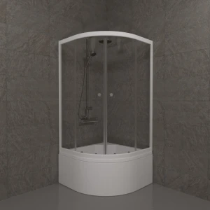 Душевой уголок Triton Ультра Б 90х90 стекло прозрачное