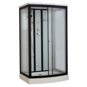 Душевая кабина Timo Standart T-6615 Black Fabric 120х90х220