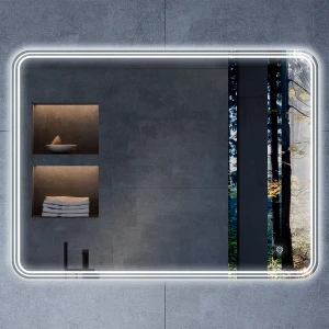 Зеркало Vinсea LED VLM-3MA800 80х60 с сенсорным выключателем и диммером