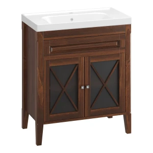 Тумба под раковину Opadiris Палермо 80, цвет светлый орех