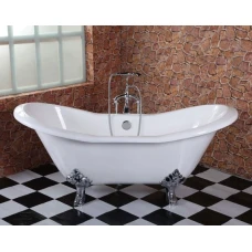 Чугунная ванна Elegansa Taiss Chrome 180х80