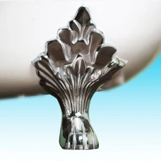 Чугунная ванна Elegansa Taiss Chrome 180х80