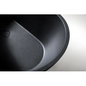 Ванна из искусственного камня ABBER Dortmund AM9911B 170х75 черная матовая