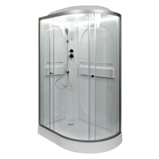 Душевая кабина AvaCan L 602 L 120х80 с LED подсветкой
