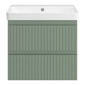 Тумба под раковину Brevita Victory 60 подвесная (зеленая)