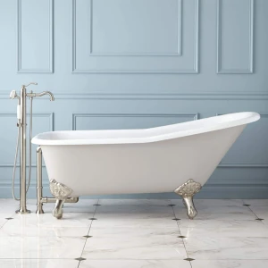 Чугунная ванна Elegansa Schale Chrome 170х75
