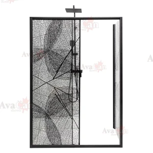 Душевой уголок AvaCan FB 120-140  + SB 100 (120-140)х100