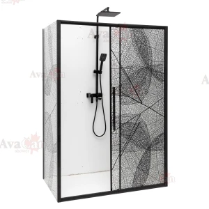 Душевой уголок AvaCan FB 120-140  + SB 100 (120-140)х100