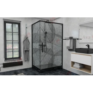 Душевой уголок AvaCan FB 120-140  + SB 100 (120-140)х100