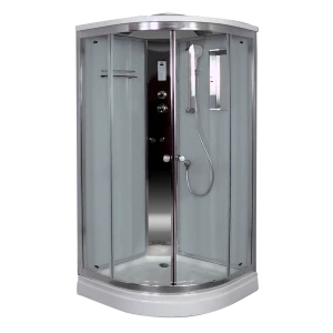 Душевая кабина Timo Comfort T-8809 Clean Glass 90х90х220+турецкая баня хамам+стульчик прозрачный