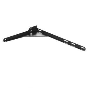 Кронштейн к умывальнику над стиральной машиной "Универсальный" боковой правый (для ум.Юпитер) черный