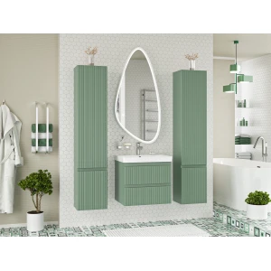 Тумба под раковину Brevita Victory 60 подвесная (зеленая)