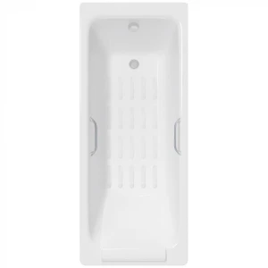 Ванна чугунная Delice Palomba 170х70 с отверстиями под ручки и антискользящим покрытием DLR230620R-AS