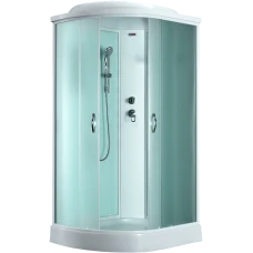 Душевая кабина Timo eco TE-0702 Р R 120х80х218, турецкая баня хамам, стульчик прозрачный