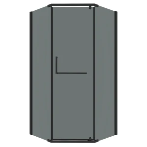 Душевой уголок Grossman Pragma 302.K33.03.1010.21.10 100х100 черный