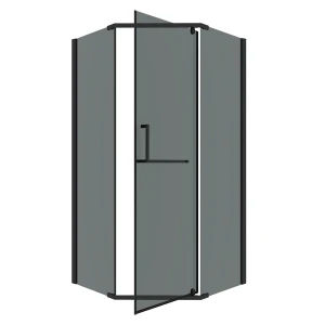 Душевой уголок Grossman Pragma 302.K33.03.1010.21.10 100х100 черный