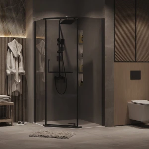 Душевой уголок Grossman Pragma 302.K33.03.1010.21.10 100х100 черный